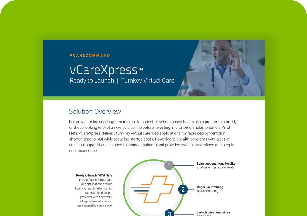 vCareXpress Solution Brief